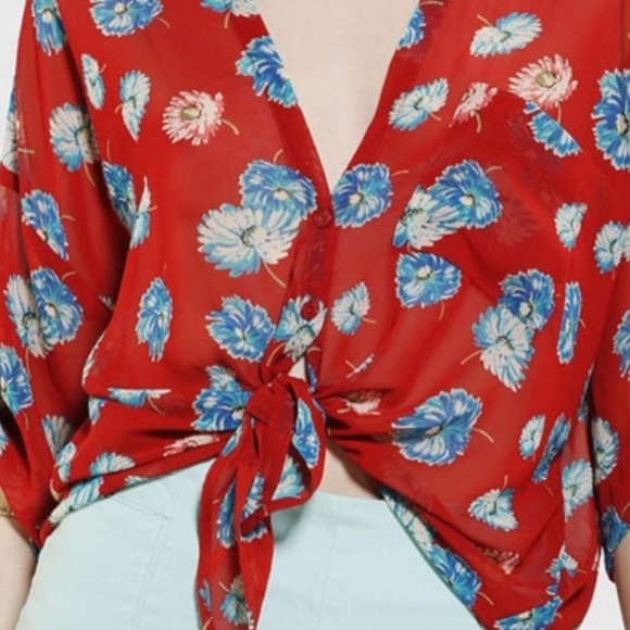 Pins & Needles Tops - Whimsy sheer blouse